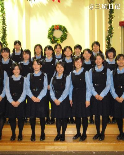日本聖和女子学院高等学校校服制服照片图片